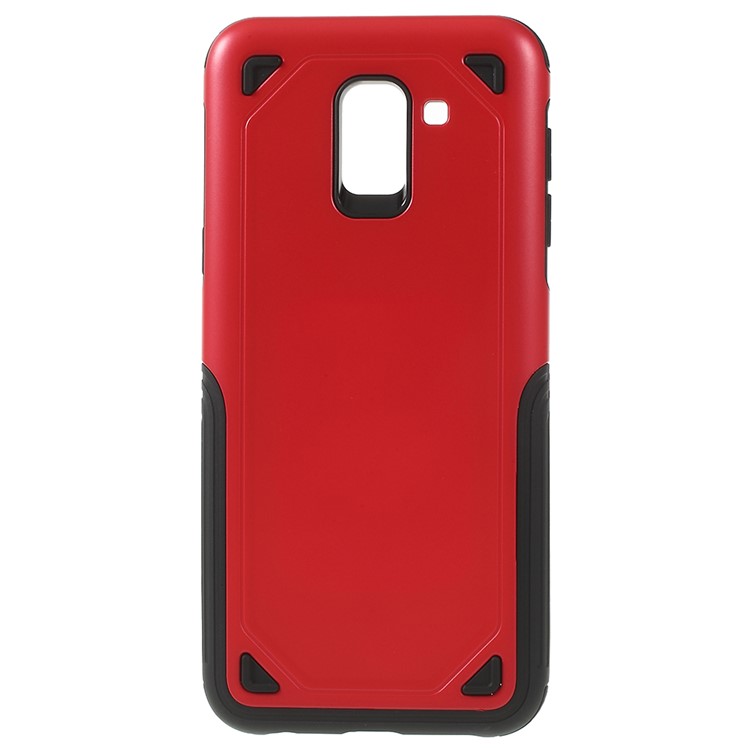 

Rugged Armor Plastic + TPU Combo Case Accessory for Samsung Galaxy J6 (2018) - Red, Galaxy J6 (2018)