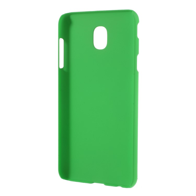 Rubberized Hard Cover Shell Case for Samsung Galaxy J7 (2018) - Green-3