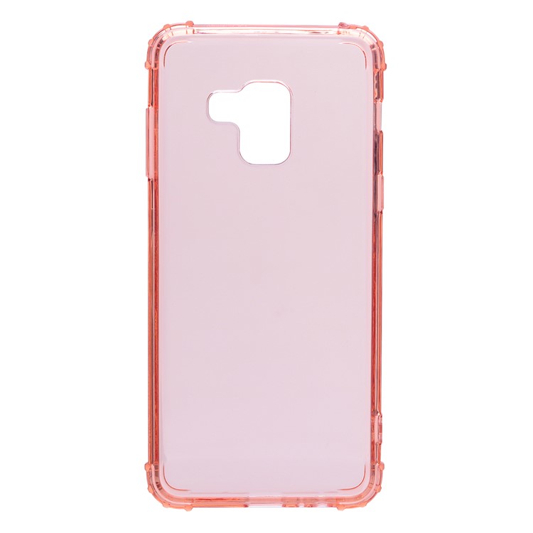 

Ударопрочный Корпус Корпуса TPU Для Галактики Samsung A6 (2018) - Розовый, Galaxy A6 (2018)