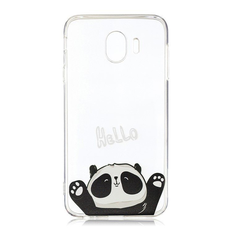 Impressão Padrão De Cobertura De Gel TPU Para Samsung Galaxy J4 (2018) - Olá-4