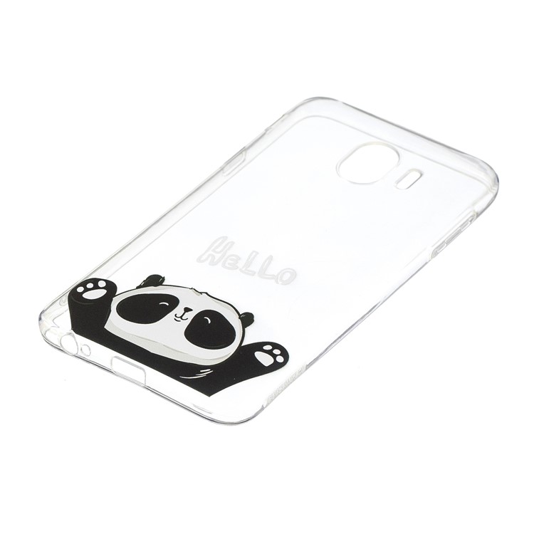 Impressão Padrão De Cobertura De Gel TPU Para Samsung Galaxy J4 (2018) - Olá-5