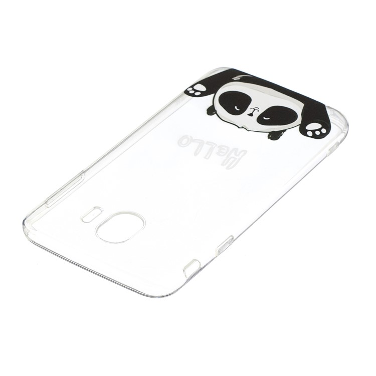 Impressão Padrão De Cobertura De Gel TPU Para Samsung Galaxy J4 (2018) - Olá-6