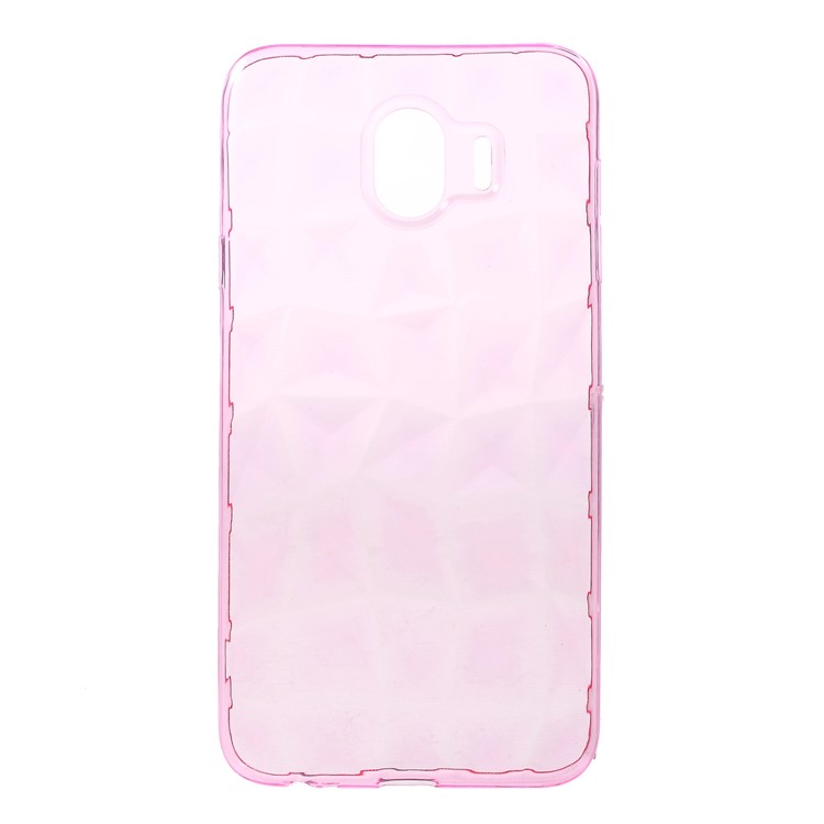 

3D Diamond Texture TPU Case Accessory for Samsung Galaxy J4 (2018) - Pink, Galaxy J4 (2018)