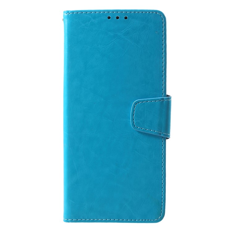 

Retro Style PU Leather Wallet Stand Case Accessory for Samsung Galaxy Note 9 - Blue