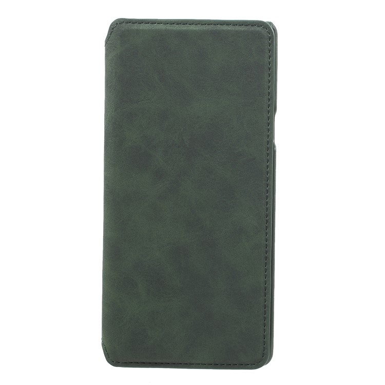 

Vintage Style Wallet PU Leather Mobile Phone Shell for Samsung Galaxy Note 9 - Green