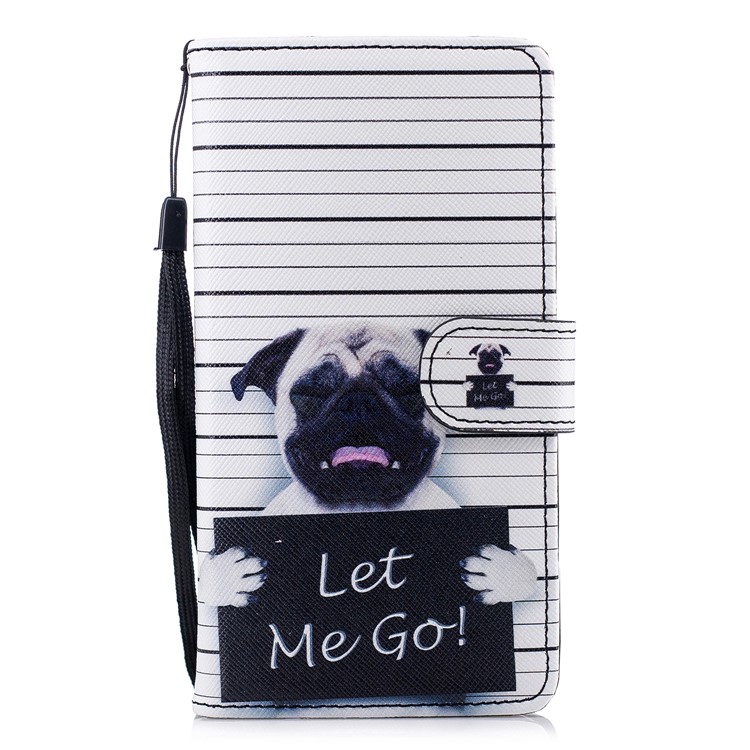 

Patterned Leather Wallet Cellphone Case Cover for Samsung Galaxy J6 (2018) - Let Me Go, Galaxy J6 (2018)