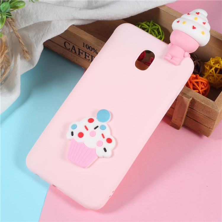

Cute 3D Cartoon Doll Pattern TPU Case Shell for Samsung Galaxy J7 (2018) - Cake