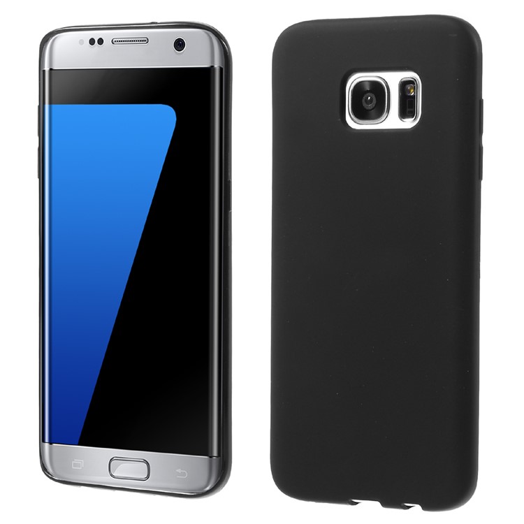 

Matte Soft TPU Phone Cover for Samsung Galaxy S7 Edge G935 - Black
