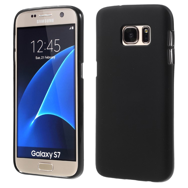 

Matte Soft TPU Phone Case for Samsung Galaxy S7 G930 - Black, Galaxy S7
