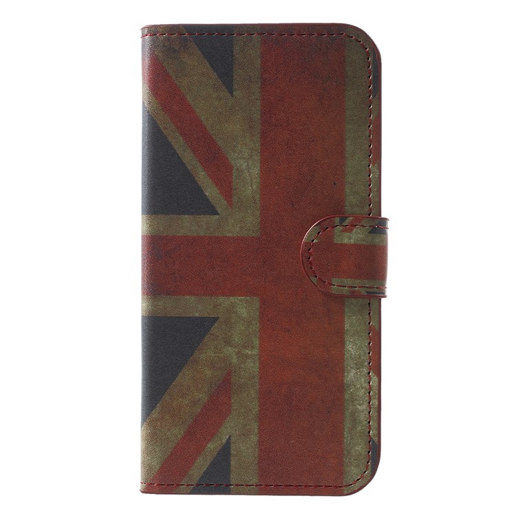 Pattern Printing Wallet Stand Leather Case for Samsung Galaxy J3 (2018) J337 / J3 Star - Retro UK Flag-4