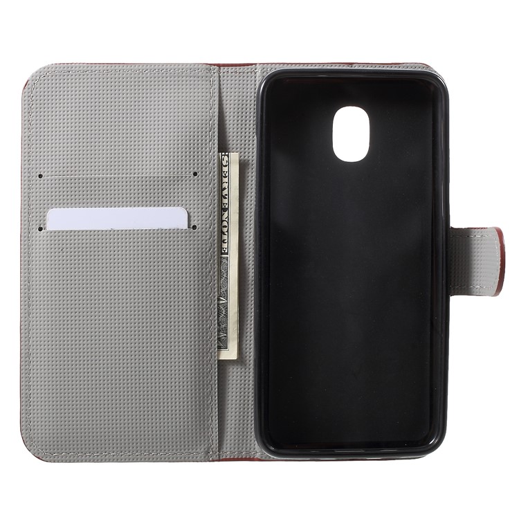 Pattern Printing Wallet Stand Leather Case for Samsung Galaxy J3 (2018) J337 / J3 Star - Retro UK Flag-5
