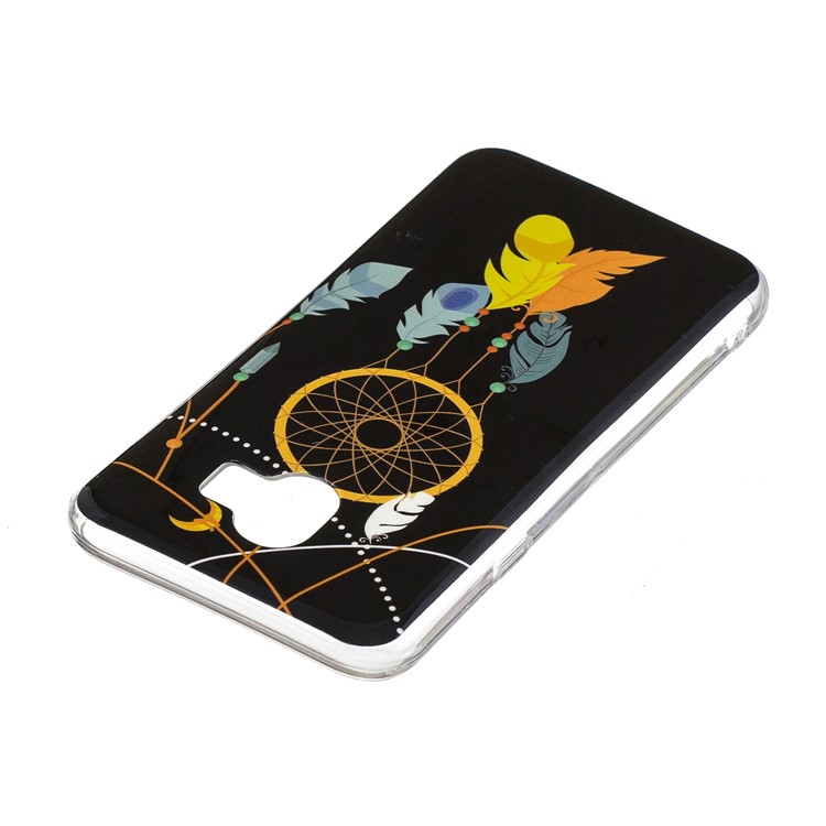 IMD Modelado Luminoso TPU Tampa Traseira Para Samsung Galaxy J4 (2018) - Apanhador De Sonhos-4