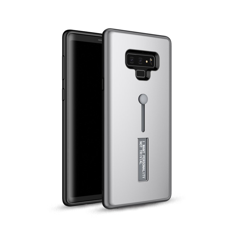 

TPU + PC Гибридная Ручка Для Подставки Для Подставки Для Samsung Galaxy Note 9 - Серебряный, Galaxy Note9