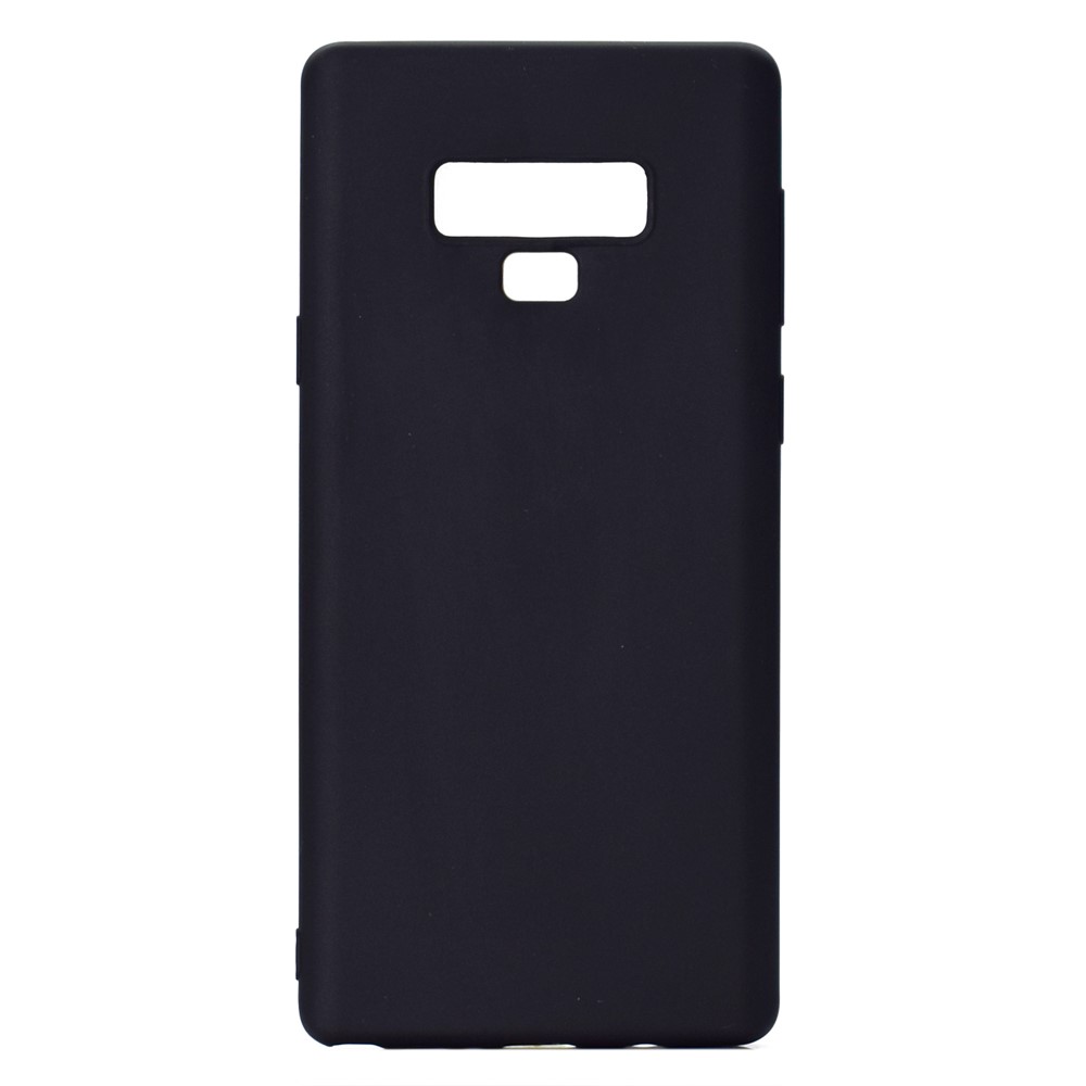 Soft Matte TPU Back Case for Samsung Galaxy Note 9 - Black-2