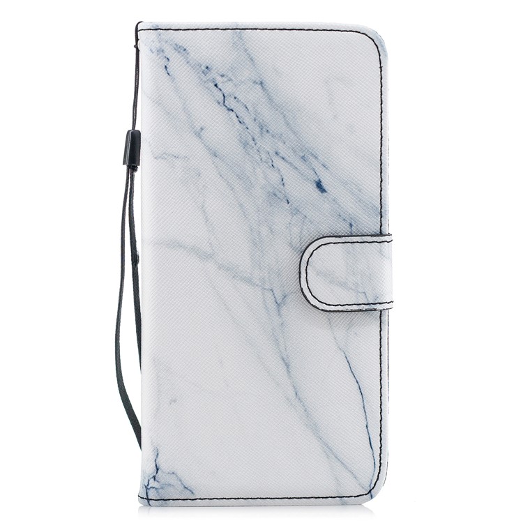 

Pattern Printing Wallet Stand Leather Phone Case for Samsung Galaxy S9+ G965 - Marble Pattern