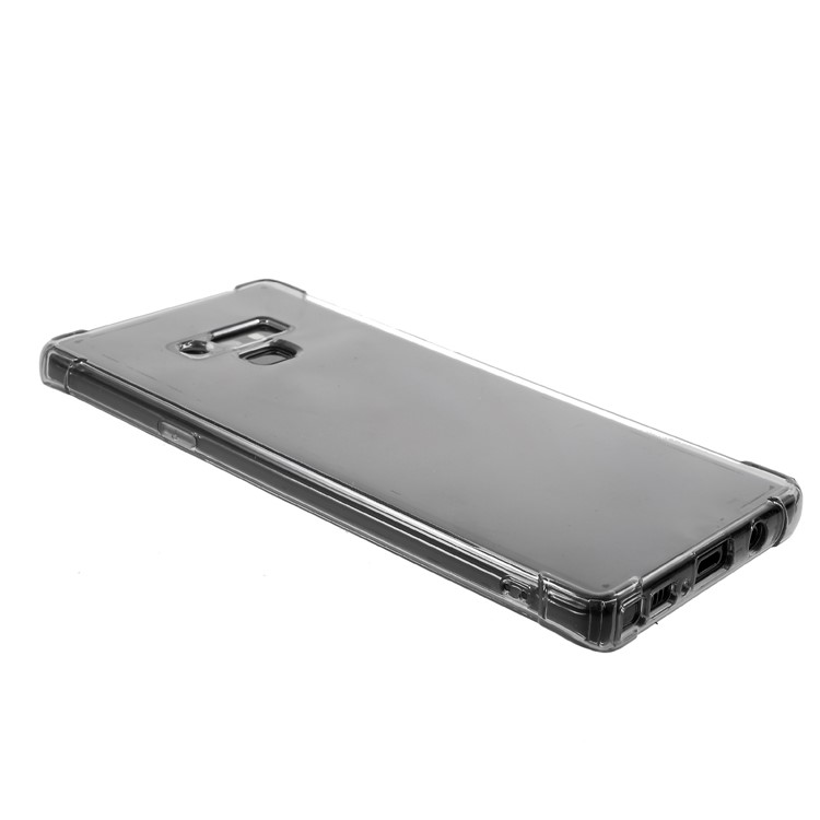 Drop-proof Clear TPU Protection Mobile Phone Shell for Samsung Galaxy Note9 N960 - Grey-3