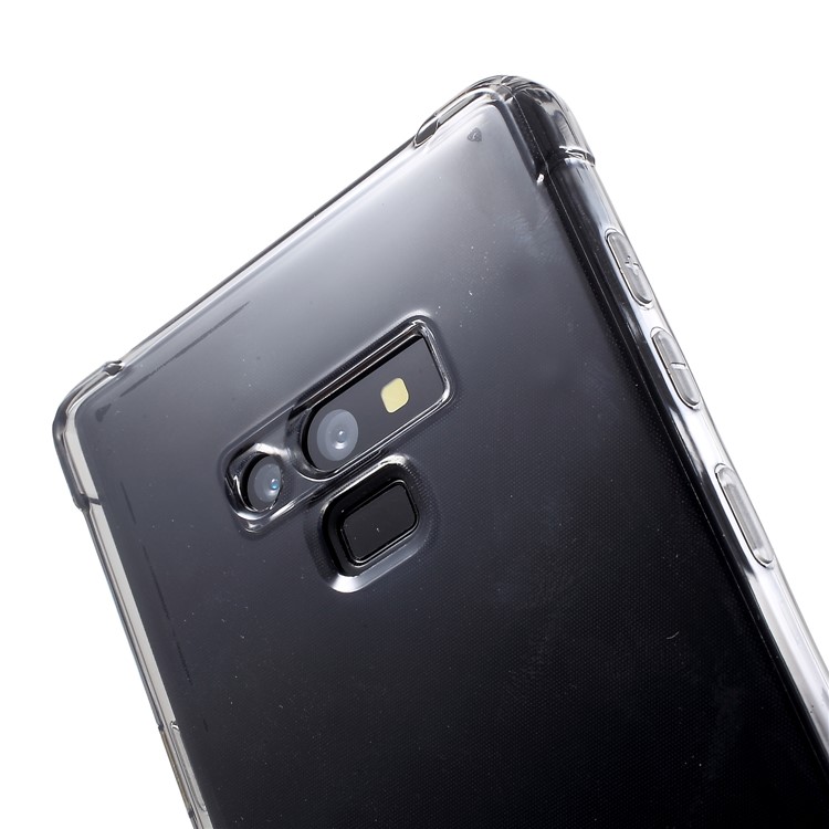Drop-proof Clear TPU Protection Mobile Phone Shell for Samsung Galaxy Note9 N960 - Grey-4