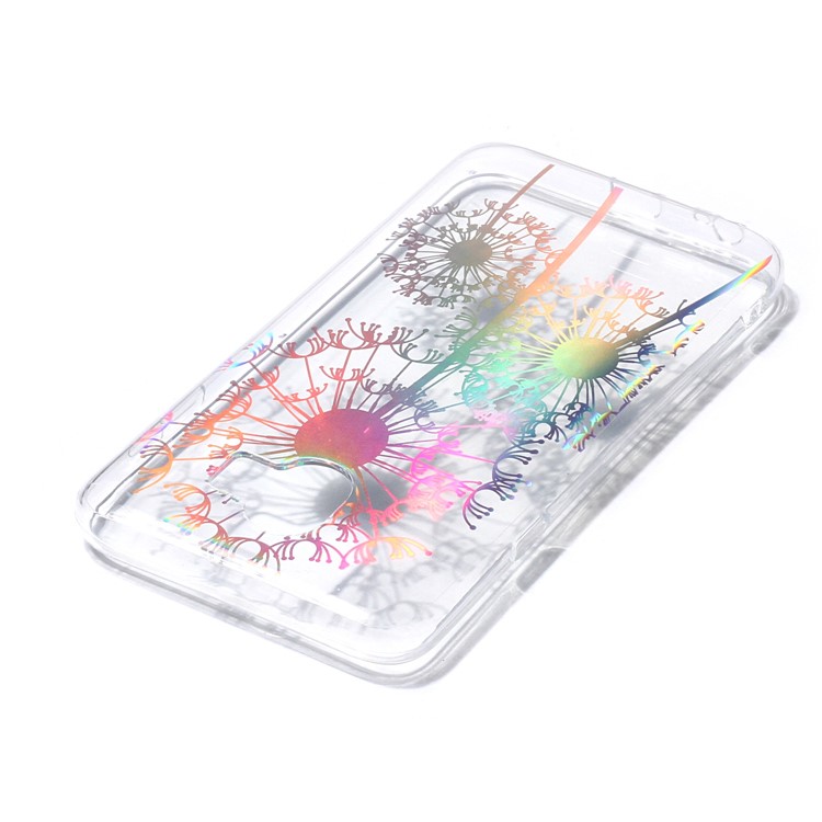 Colorful Laser Carving IMD Patterned TPU Back Cover for Samsung Galaxy J4 (2018) - Dandelion-4