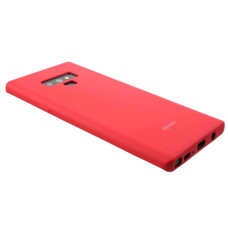 ROAR KOREA Todo O Dia Fosco Caso De Telefone TPU Para Samsung Galaxy Note9 N960 - Vermelho-3