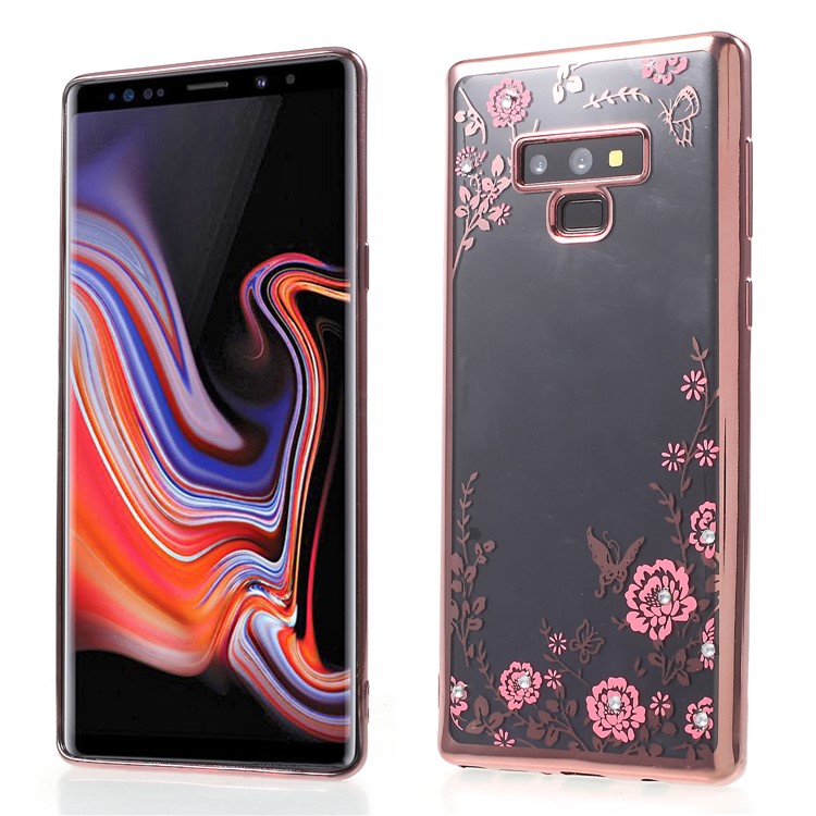 

Гальванический Корпус С Гальваническим Покрытием TPU Для Samsung Galaxy Note9 N960 - Розовое Золото