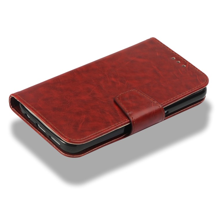 Vintage PU Leather Wallet Stand Protector Case for Samsung Galaxy S7 G930 - Brown-6