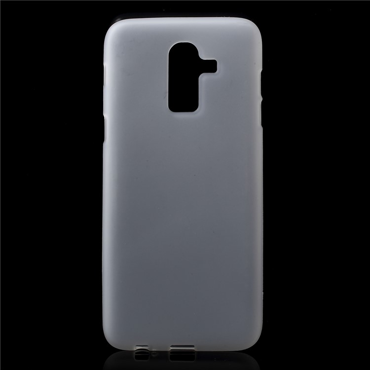 

Double-sided Matte Soft TPU Mobile Phone Cover for Samsung Galaxy J8 (2018) - White, Galaxy J8 (2018)