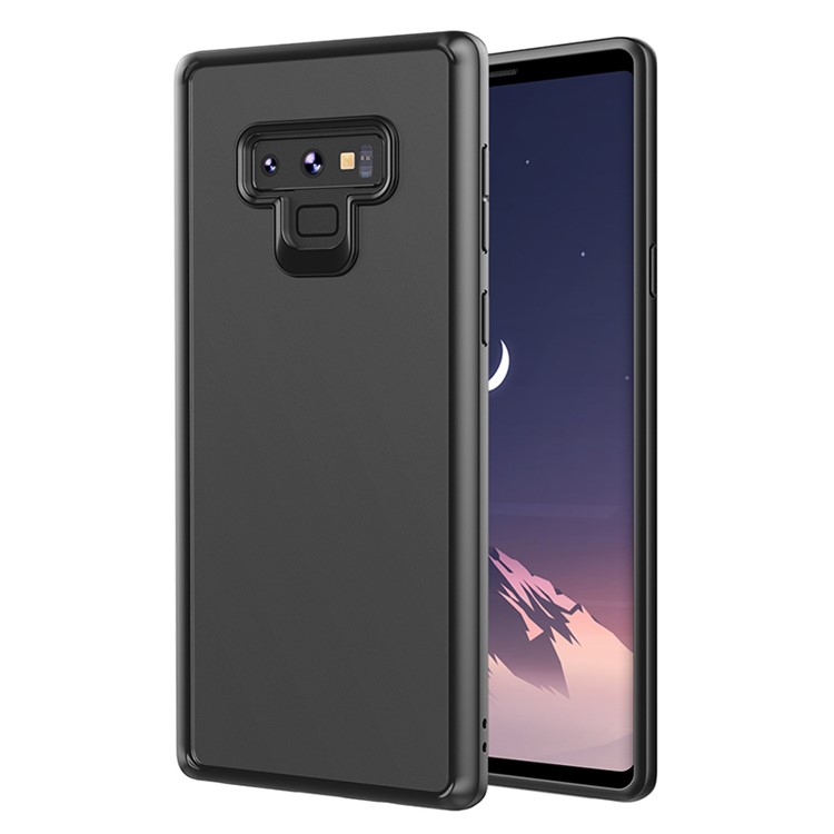 

Clear PC Back + TPU Frame Hybrid Mobile Case for Samsung Galaxy Note9 N960 - Black