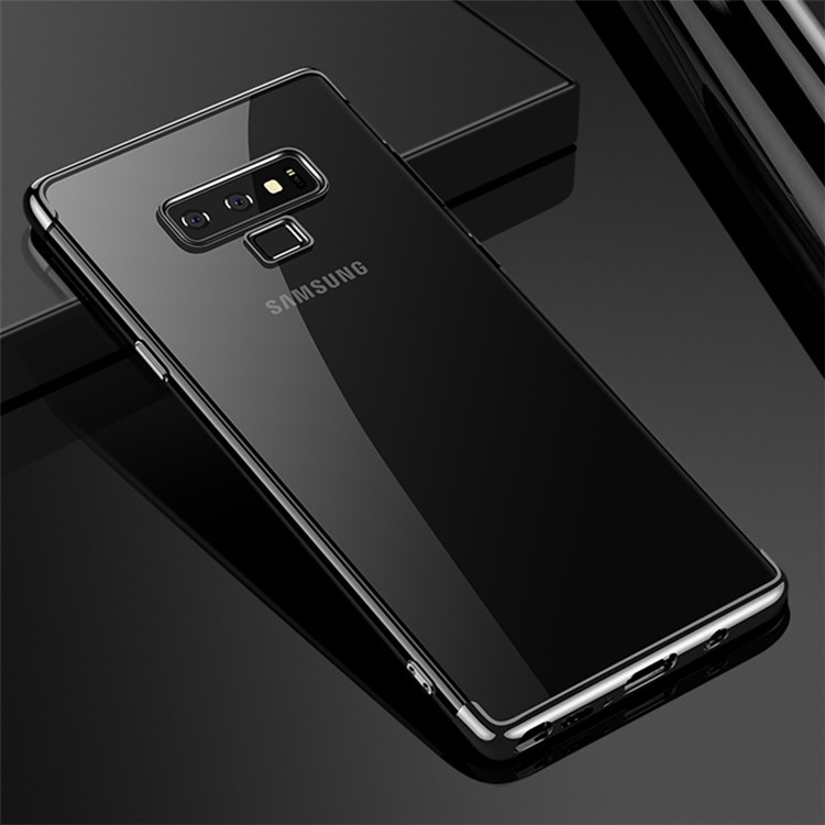 

CAFELE Гальванизирующий Мягкий Корпус TPU Для Галактики Samsung N960 - Черный