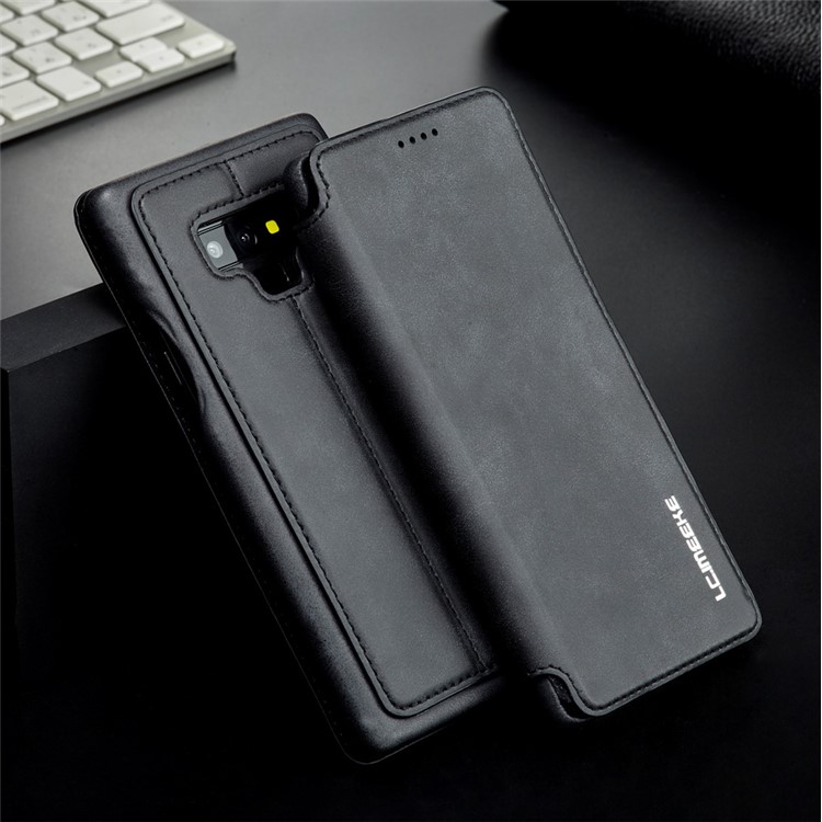 LC. IMEEKE Ретро-стиль Кожаный Поднос Слот Телефон Корпус Для Samsung Galaxy Note9 N960 - Черный, Galaxy Note9
LC. IMEEKE Ретро-стиль Кожаный Поднос Слот Телефон Корпус Для Samsung Galaxy Note9 N960 - Черный, Galaxy Note9