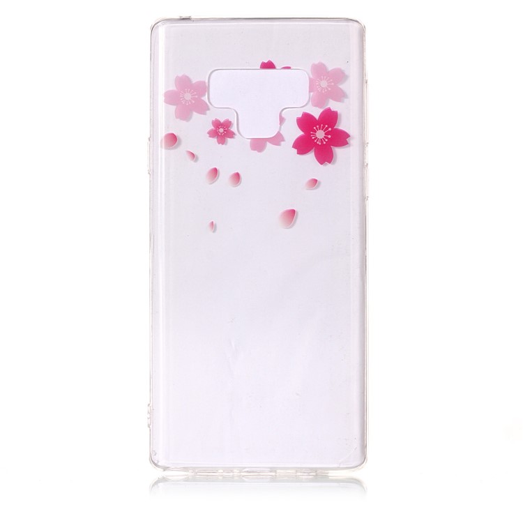

Pattern Printing IMD TPU Case for Samsung Galaxy Note9 N960 - Falling Flower