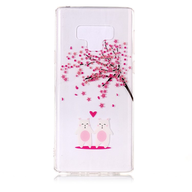 

Pattern Printing IMD Soft TPU Case for Samsung Galaxy Note9 N960 - Cute Animals and Tree