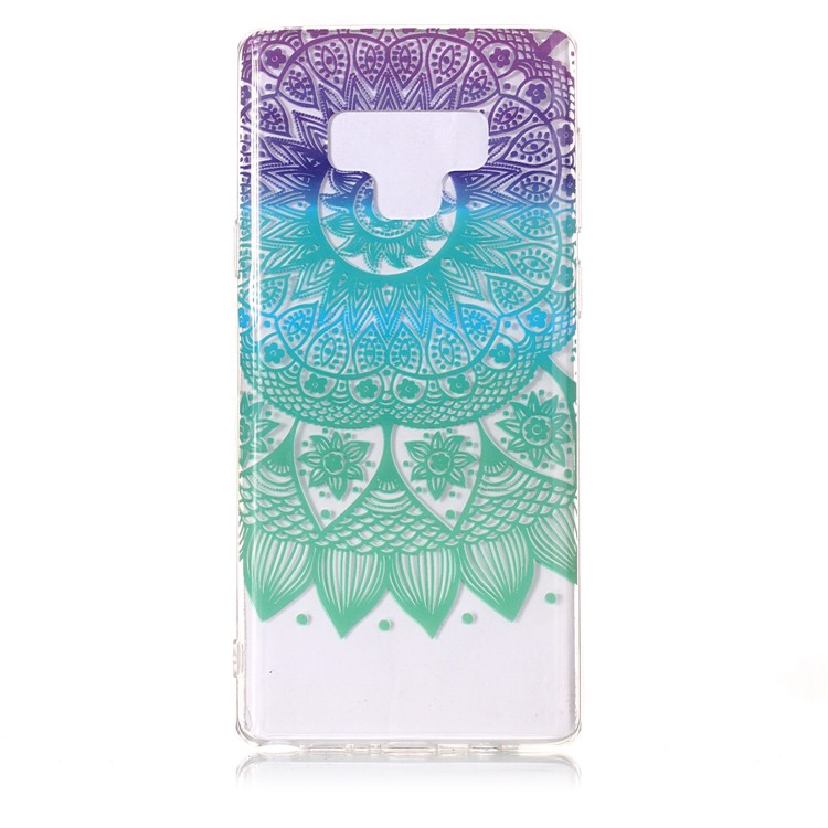 

Pattern Printing TPU Soft Case for Samsung Galaxy Note9 SM-N960 - Mandala Flower