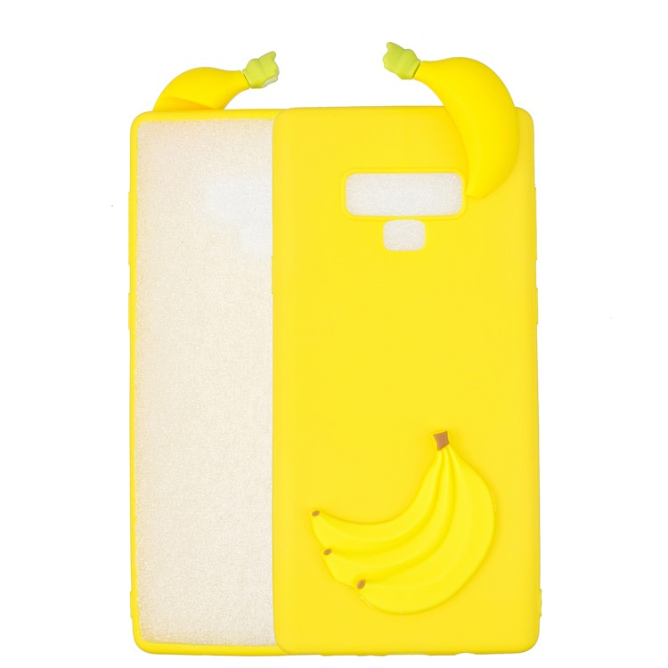

For Samsung Galaxy Note9 N960 3D Pattern Soft TPU Phone Case - Banana