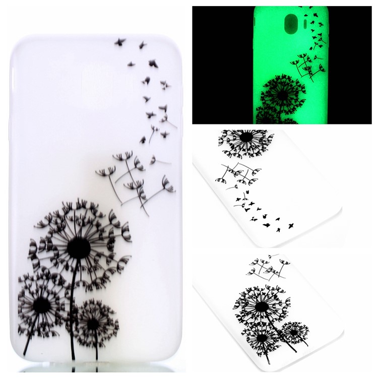 

Noctilucent Soft TPU Shell Case for Samsung Galaxy J4 (2018) - Dandelion Pattern, Galaxy J4 (2018)