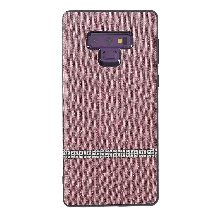 

SULADA Блестящая Звезда Серии Rhinestone Украшения TPU Задняя Крышка Для Samsung Галактики Note9 N960 - Розовый, Galaxy Note9