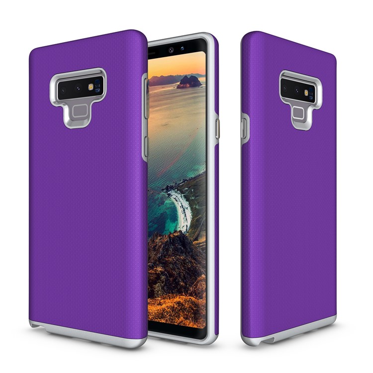 

Anti-skid PC + TPU Hybrid Armor Cover Protector for Samsung Galaxy Note9 N960 - Purple