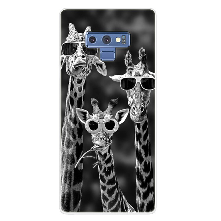 

Pattern Printing Soft TPU Mobile Shell for Samsung Galaxy Note9 N960 - Giraffe, Galaxy Note9