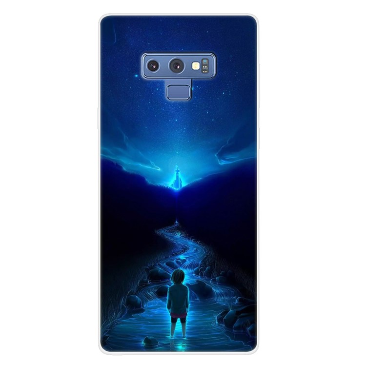 

Space Series Pattern Printed TPU Cover Case for Samsung Galaxy Note9 N960 - Style D, Galaxy Note9