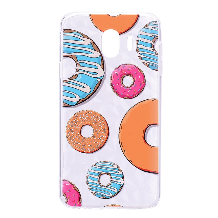 

Pattern Printing 3D Diamond Surface TPU Case Cover for Samsung Galaxy J4 (2018) - Doughnut, Galaxy J4 (2018)