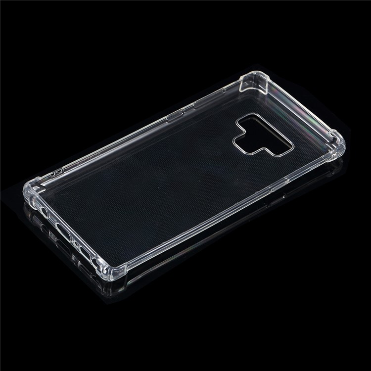 200PCS/Pack Shockproof Crystal Clear TPU Drop Protection Case for Samsung Galaxy Note9 N960-4