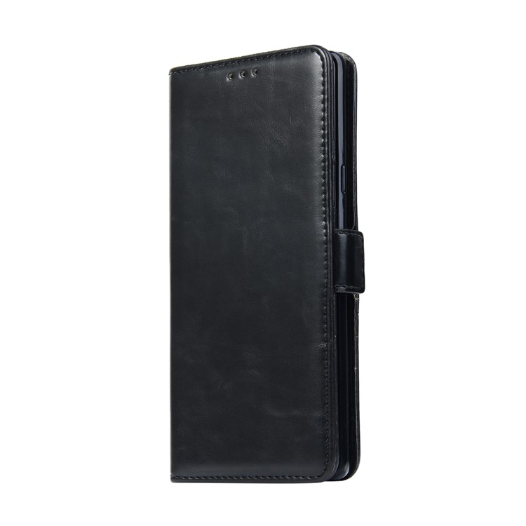 Crazy Horse Texture Wallet Leather Case with Stand for Samsung Galaxy Note9 N960 - Black-2