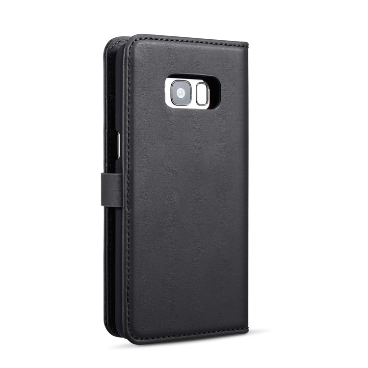 DG.MING for Samsung Galaxy S8 G950 Detachable 2 in 1 Split Leather Wallet Protection Case - Black-4