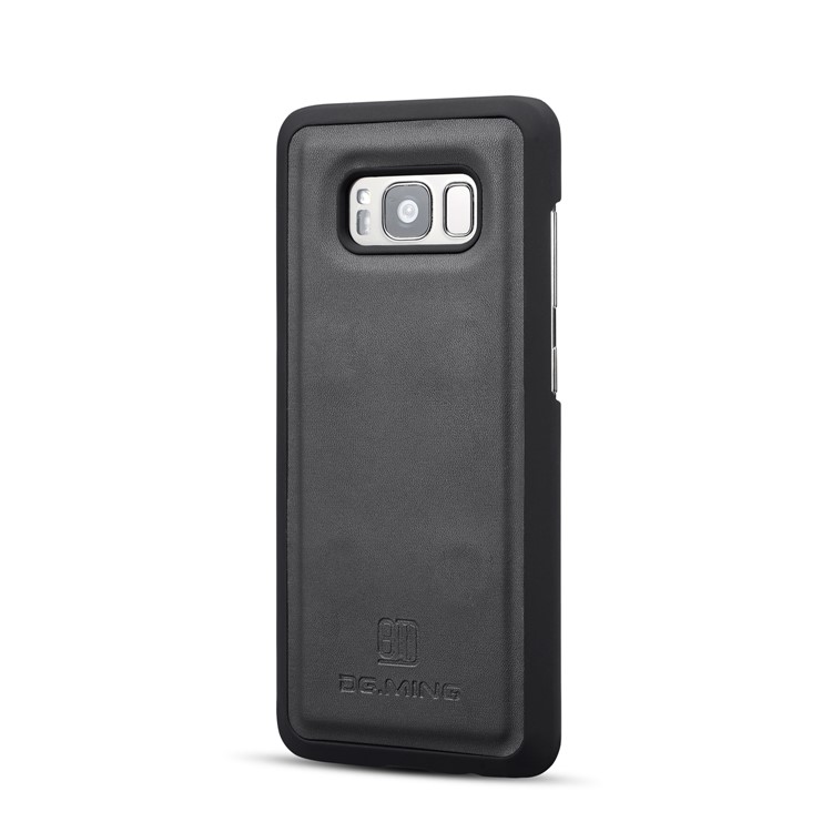 DG.MING for Samsung Galaxy S8 Plus SM-G955 Detachable 2 in 1 Split Leather Wallet Mobile Casing - Black-7