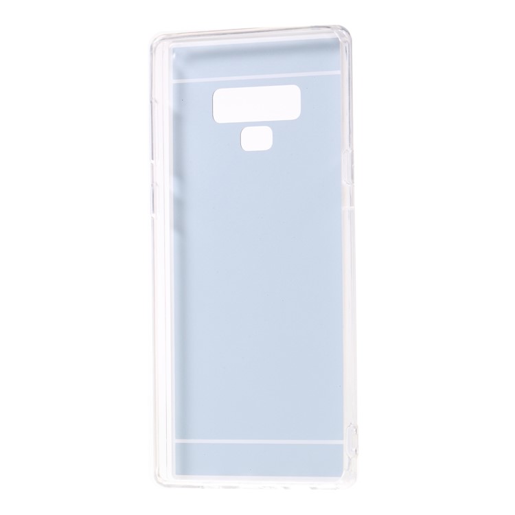 Mirror-like Surface Plated TPU Case with Finger Ring Holder for Samsung Galaxy Note9 SM-N960 - Black-10