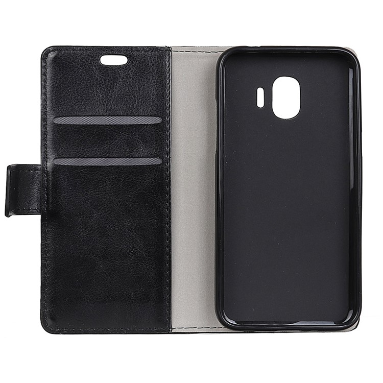 Pattern Printing Stand Leather Wallet Mobile Case for Samsung Galaxy J2 Core - Fierce Wolf-3