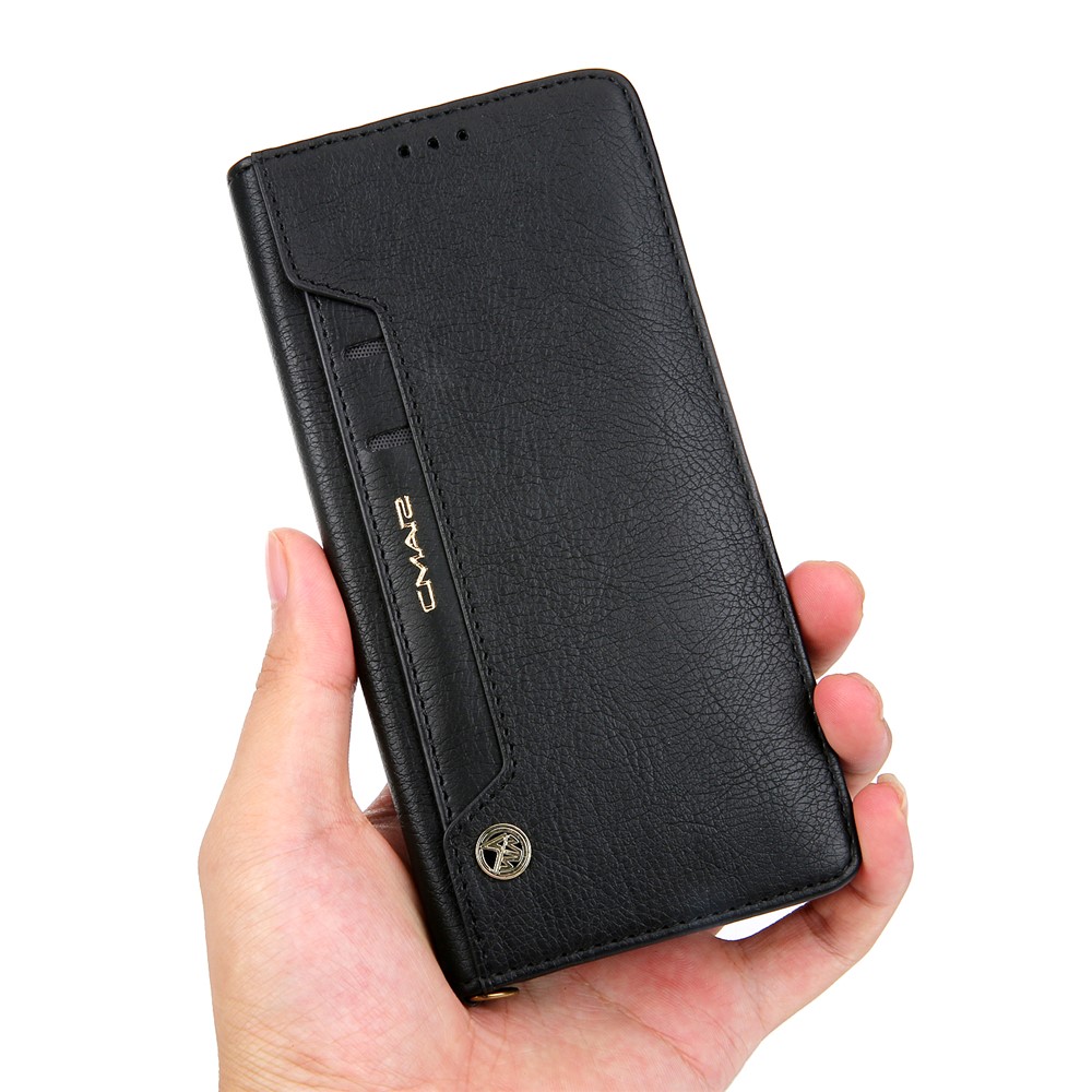 CMAI2 PU Leder Stand Wallet Mobile Case Für Samsung Galaxy Note9 N960 - Schwarz