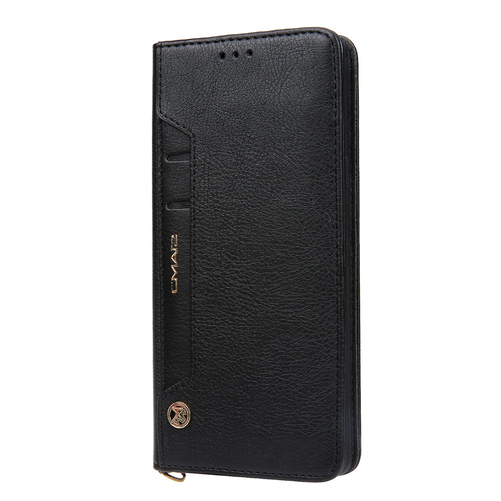 CMAI2 PU en Cuir Support de Portefeuille Mobile Pour Samsung Galaxy Note9 N960 - le Noir