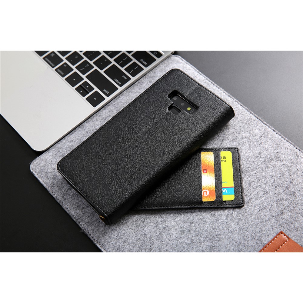 CMAI2 PU Leather Stand Wallet Mobile Casing for Samsung Galaxy Note9 N960 - Black-22