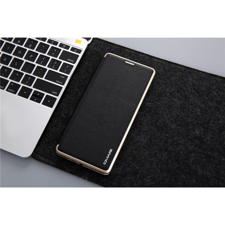 CMAI2 Leather Card Slot Stand Casing for Samsung Galaxy Note9 N960 - Black-12
