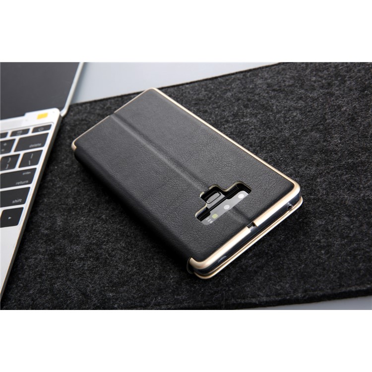 CMAI2 Leather Card Slot Stand Casing for Samsung Galaxy Note9 N960 - Black-15